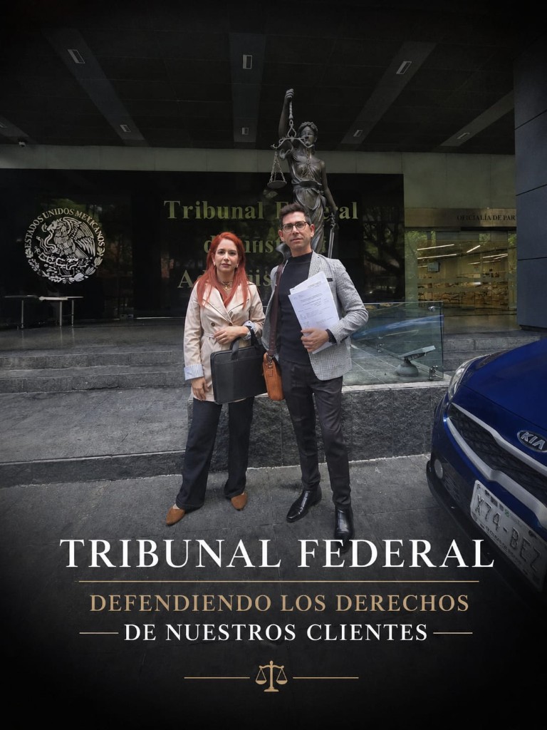 Equipo legal frente al Tribunal Federal